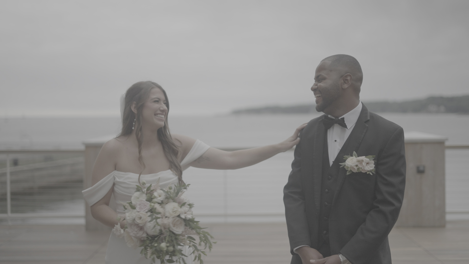 Before and after color grading comparison showing the transformation from flat RAW footage to cinematic warmth